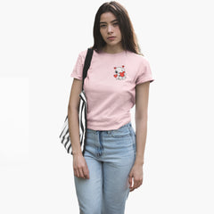 Pawsy Peach T-shirt