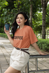 Coral Caffeine T-shirt