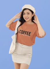 Coral Caffeine T-shirt