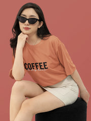 Coral Caffeine T-shirt