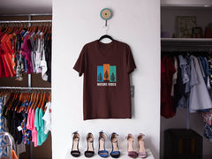 Maroon Earth T-shirt