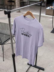 Lavender Grit Oversize T-shirt