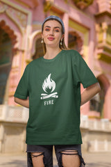 Green Blaze Oversize T-shirt