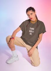 Olive Memory Oversize T-shirt