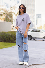Lavender Rare Oversize T-shirt