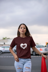 Maroon Beat T-shirt