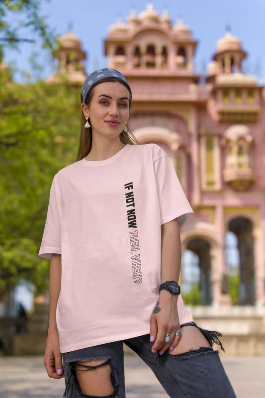 Pink Now Oversize T-shirt