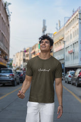 Olive Unfazed T-shirt