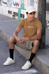 Khaki Contrast T-shirt