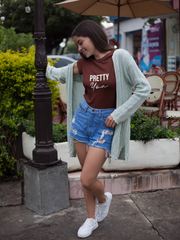 Maroon Belle T-shirt