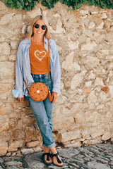 Orange Pulse T-shirt