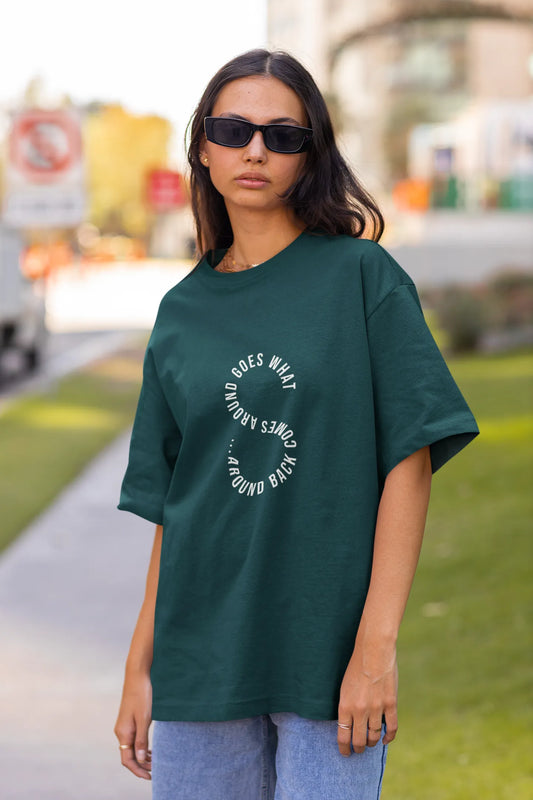 Petrol Karma Oversize T-shirt