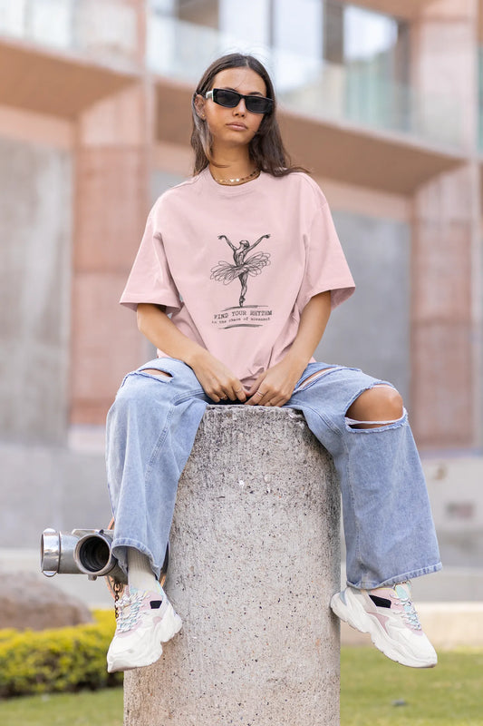 Pink Beat Oversize T-shirt