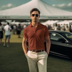 Brick Statement Polo T-shirt