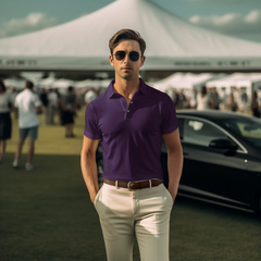 Purple Regal Polo T-shirt