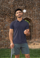 Navy Captain Polo T-shirt