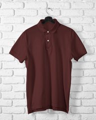 Maroon Elite Polo T-shirt
