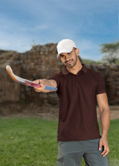 Maroon Elite Polo T-shirt