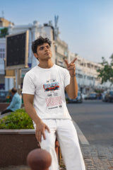 White Charger T-shirt