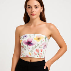 Pearl Magnolia Tube Top
