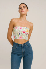 Alabaster Lily Tube Top