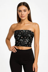 Jet Jasmine Tube Top