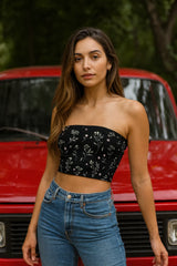 Jet Jasmine Tube Top