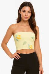 Sunshine Marigold Tube Top