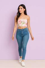 Blush Begonia Tube Top