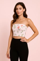Petalshell Tube Top