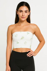 Cotton Magnolia Tube Top