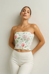 Crystal Calla Tube Top