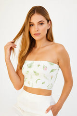 Crystal Calla Tube Top