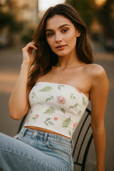 Vanilla Vine Tube Top