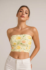 Goldenrod Bloom Tube Top
