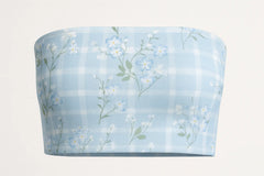 Marine Hyacinth Tube Top