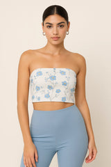 Diamond Daisy Tube Top
