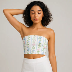Alabaster Aster Tube Top