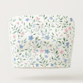 Floral patterned tube top on a white background