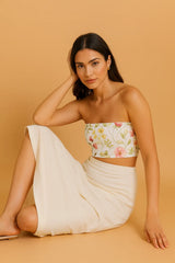 Luminous Lily Tube Top