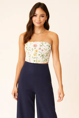 Luminous Lily Tube Top