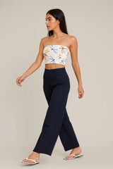 Shimmering Snowdrop Tube Top