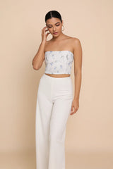 Misty Magnolia Tube Top