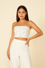 Vanilla Violet Tube Top