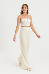 Vanilla Violet Tube Top