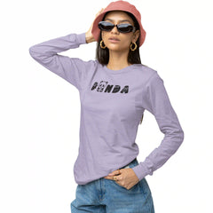 Lilac Panda T-shirt