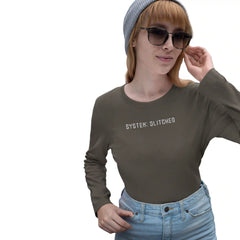 Olive Glitch T-shirt