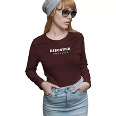 Burgundy Quest T-shirt