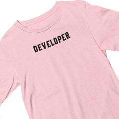 Pink Script T-shirt