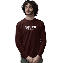 Burgundy Vim T-shirt